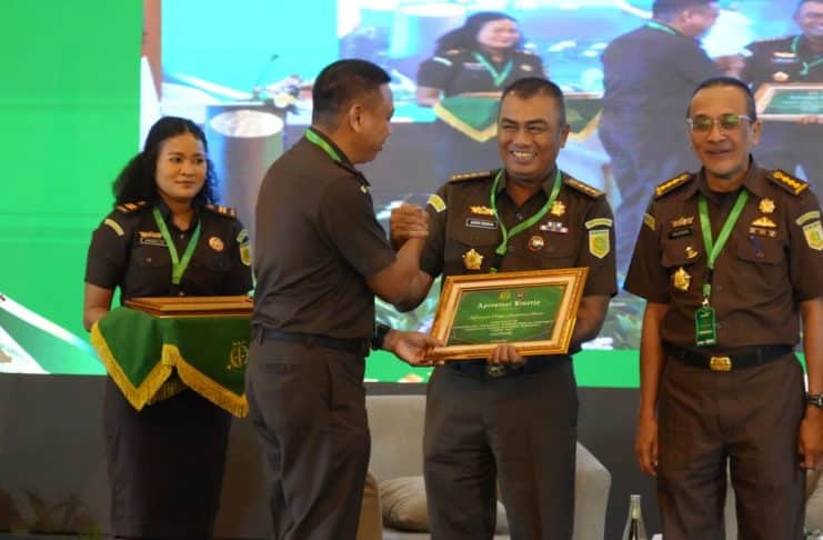 Bidang Intelijen Kejati Sumut Raih Penghargaan Nasional, Masuk 3 Besar Terbaik se-Indonesia