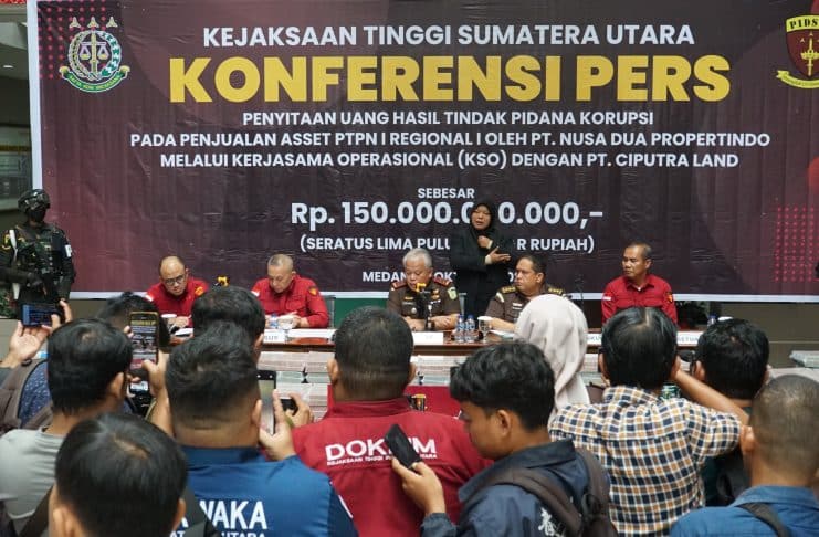 Penyidik Kejati Sumatera Utara Amankan Uang 150 Miliar Rupiah