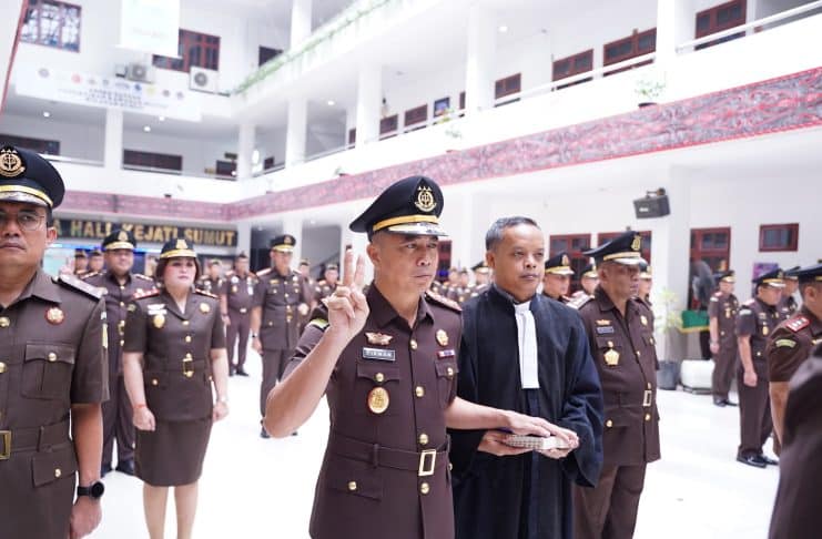Lantik Wakajati Sumatera Utara, Harli Siregar: ”Jabatan adalah Amanah