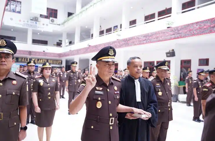 Lantik Wakajati Sumatera Utara, Harli Siregar: ”Jabatan adalah Amanah