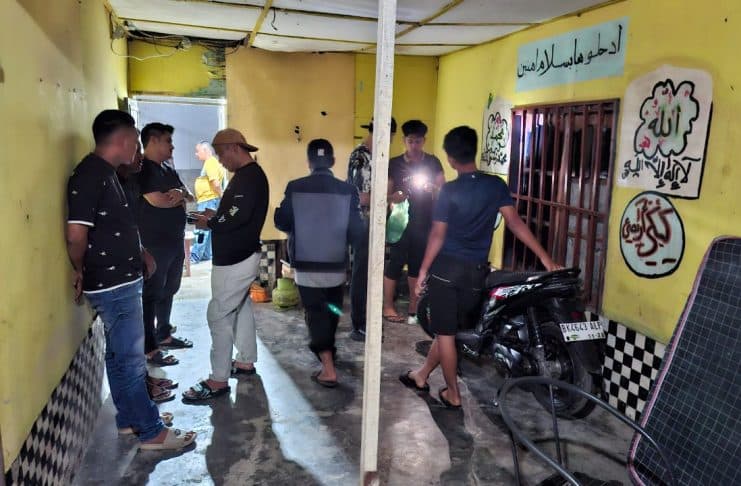 Polsek Sunggal Grebek Sarang Narkoba