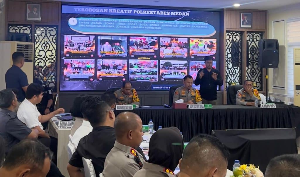 Sepanjang 2025, Polrestabes Medan Terima 18.452 Laporan