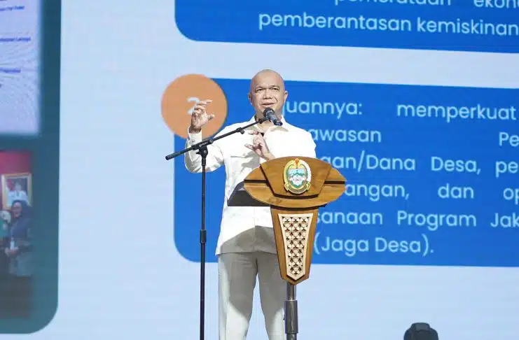 Kajati Sumut Dampingi Jaksa Agung Muda Intelijen Pada Pengukuhan Pengurus Asosiasi Badan Permusyawaratan Desa