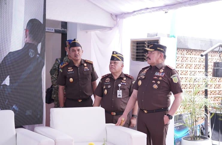 Pastikan Pelayanan Dan Penegakan Hukum Berjalan Baik, Jaksa Agung Republik Indonesia Sanitiar Burhanuddin Kunjungi Kejaksaan Tinggi Sumatera Utara Dan Sejumlah Kejaksaan Negeri