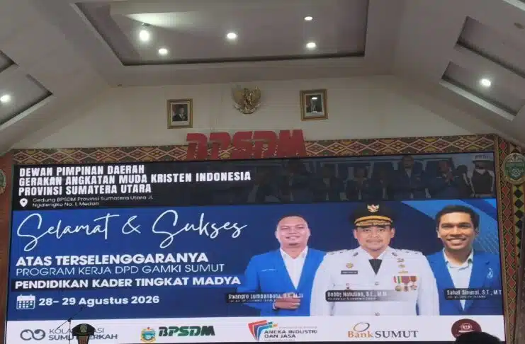 GAMKI Sumut Cetak Kader Berintegritas Lewat Pendidikan Kader Madya
